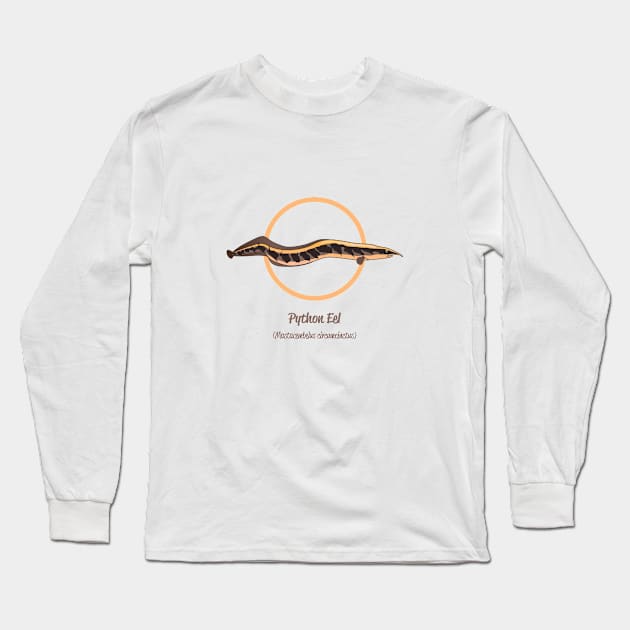 Python Eel Long Sleeve T-Shirt by Reefhorse